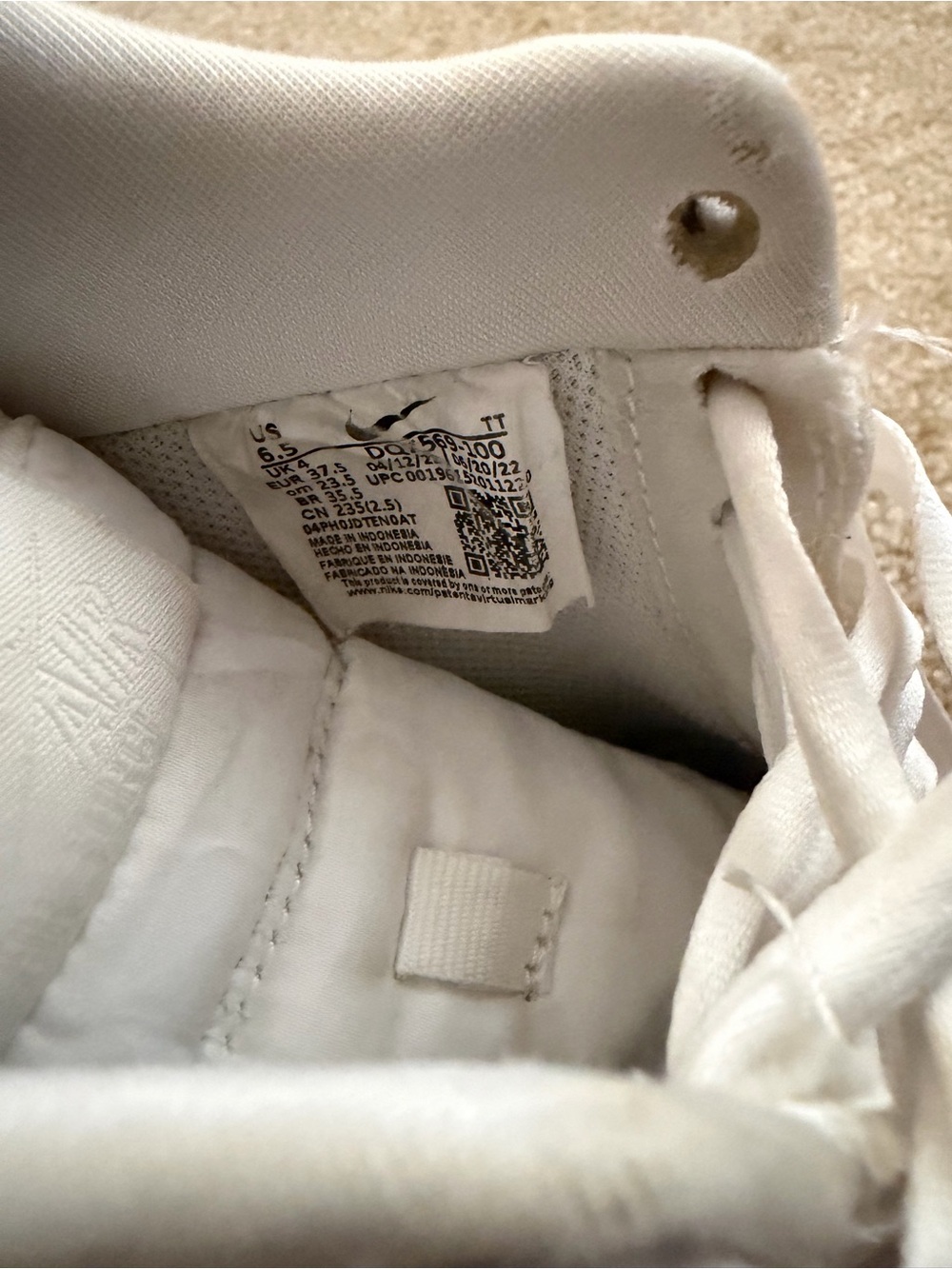 Nike women Air Force 1 Low — White - Picture 5 of 6
